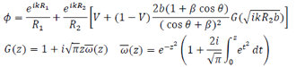 An example of a calculation formula
