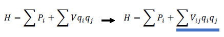 Image of the equations used for numerical analysis.